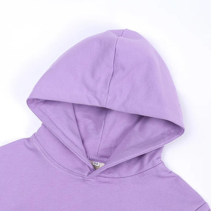 Children Clothes Kids Suit Sweater Girl Hooded Hoodies Pullover Sweatshirt Pant Spring Autumn Girl Boy Tracksuit Sportswear