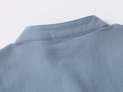 Mandarin Boys Summer Tshirts Fashion Toddler Tees Baby Shirts Cotton Kids Children's Clothes