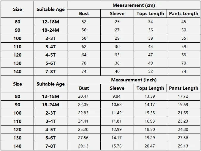 New Kids Boys Girls Pajamas Cute Cartoon Panda Long Sleeve T-Shirt Tops + Pants Baby Spring Autumn Sleepwear Clothing Sets