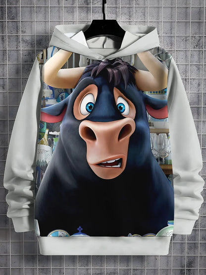 3D Print All Ferdinands Cartoon Seasons Children Casual Sweatshirt Cool Pullover Tops Unisex Clothes Boy Girl Hoodies