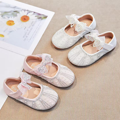 Children Shoes Children Small Leather Shoes Soft Soles Fashion Little Girl Princess Shoes