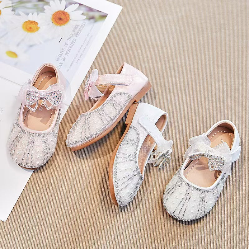 Children Shoes Children Small Leather Shoes Soft Soles Fashion Little Girl Princess Shoes