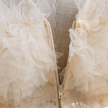 Children Summer Short Sleeve Girl Fairy Birthday Flower Dress