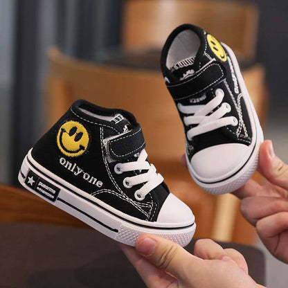 New Spring Autumn Children Flat Shoes for Boys Girls Casual Stars