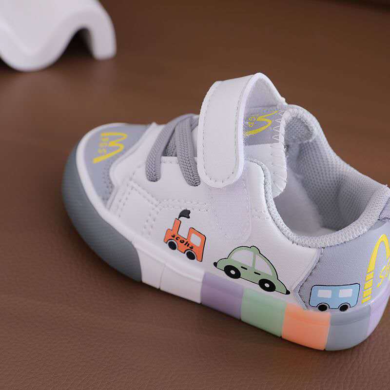 Toddlers Girls Boys Mesh Breathable Soft Soles Shoes Children's Spring Autumn Cartoon Casual Sport Shoes