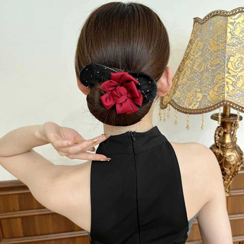 Simple head flower hair with flower buds