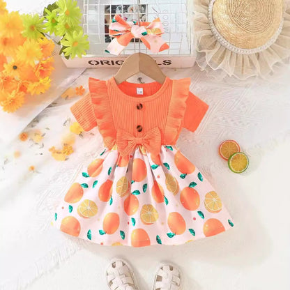 Embroidered Flowers Holiday Party Dress Girl