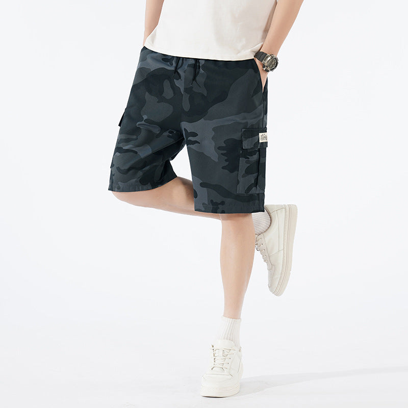 Workwear Camouflage Plus Size Loose Leisure Sports Men's Casual Pants