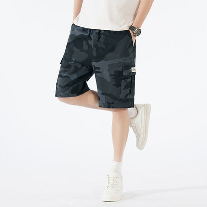 Workwear Camouflage Plus Size Loose Leisure Sports Men's Casual Pants