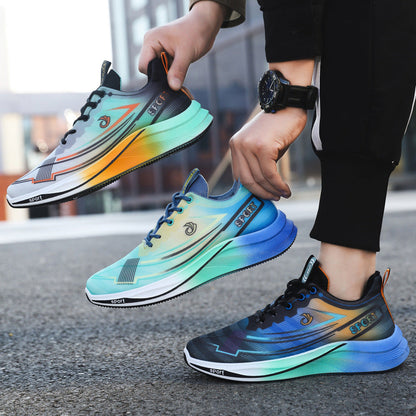 Mesh Breathable Running Shoes Lightweight Comfortable Breathable Trendy Casual Shoes Men's Shoes