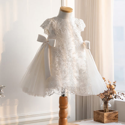 Children's Lace Performance Cotton Dress