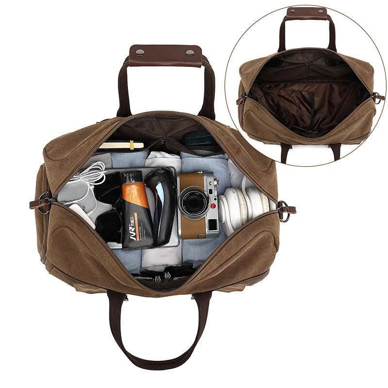 Large Capacity Crossbody Travel Bag Long Men's Portable