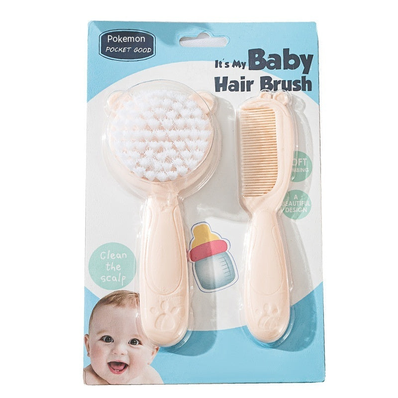 Nylon Soft Hair Newborn Removal Dirt Comb Brush Care Suit