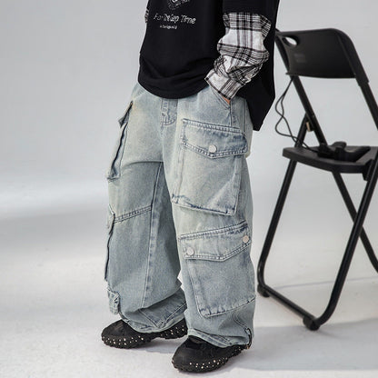 Spring And Autumn New Boys' Autumn Leisure Pants