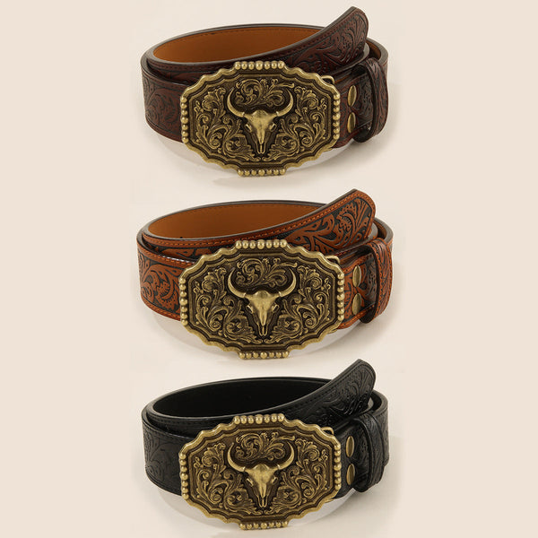 Fashion Personality Western Denim Style Belt