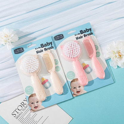 Nylon Soft Hair Newborn Removal Dirt Comb Brush Care Suit