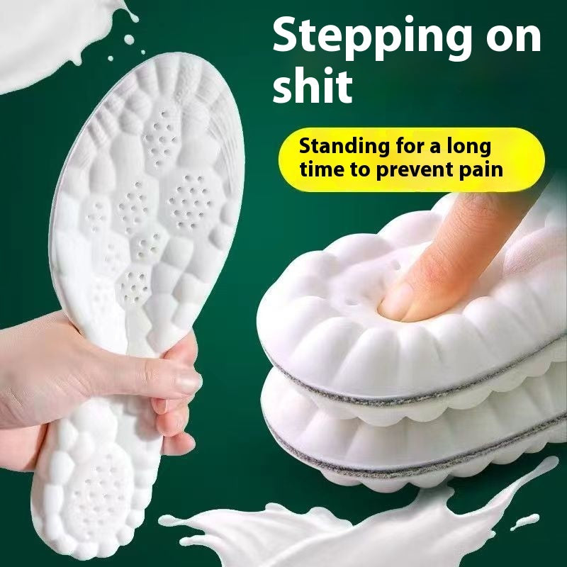 Anti Odor Sweat Absorbing Breathable High Elasticity Insole