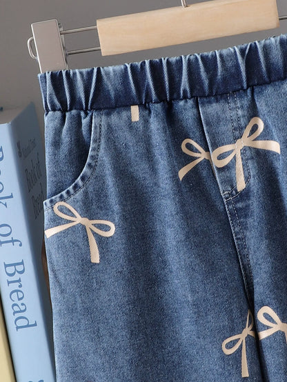 Autumn and winter new children's wine red long-sleeved sweatshirt + trousers set