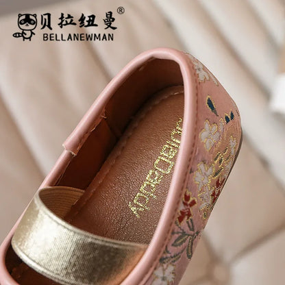 Children's Bow Slip-On Princess Shoes