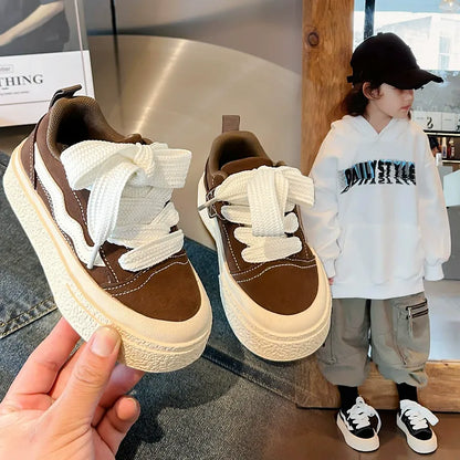 Children's soft-soled casual shoes